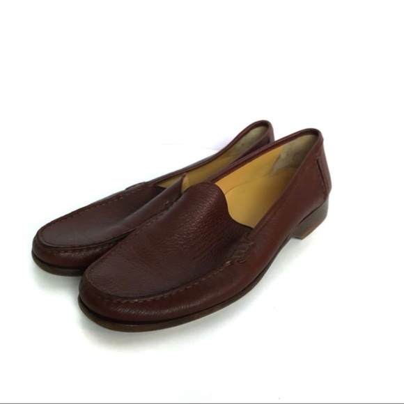 Cole Haan Leather Brown Loafers - Picture 1 of 7